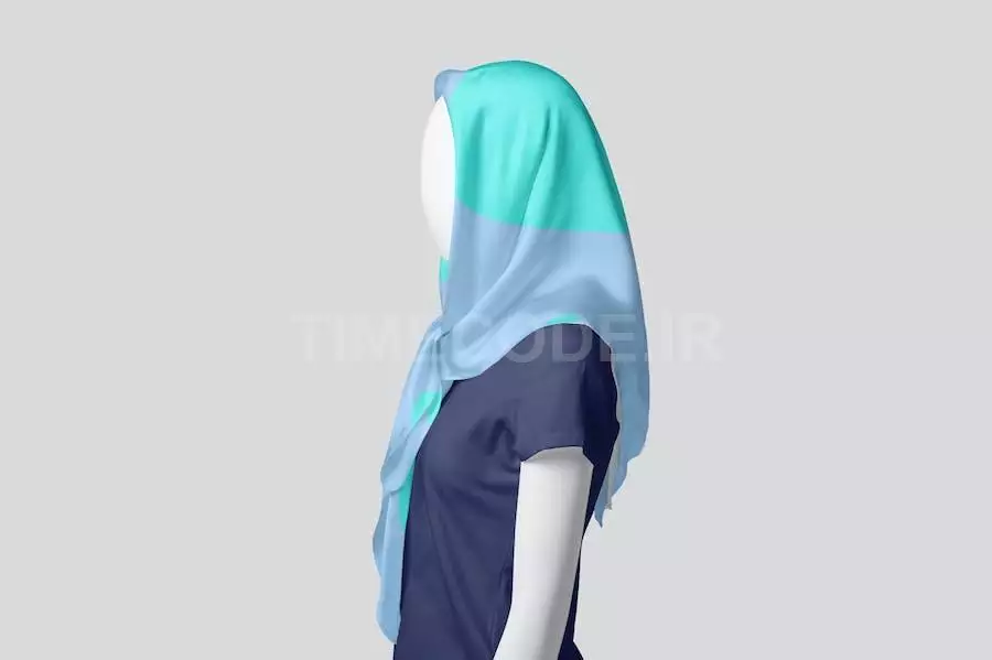 دانلود موکاپ روسری