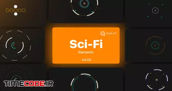 Sci-Fi UI Elements Vol. 03