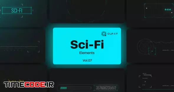 Sci-Fi UI Elements Vol. 07