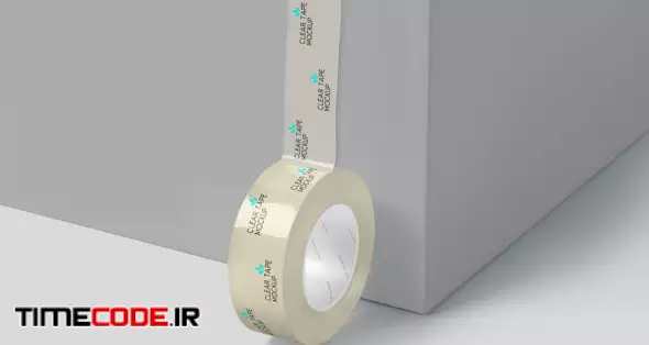 Clear Sealing Tape Mockups