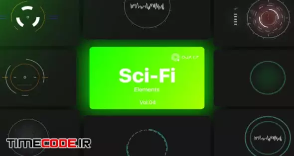 Sci-Fi UI Elements Vol. 04