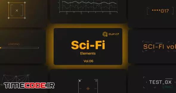 Sci-Fi UI Elements Vol. 06