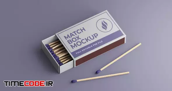 Matches Box Mockup