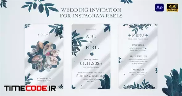 Wedding Invitation For Instagram Reel