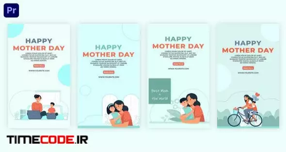 Happy Mothers Day Premier Pro Instagram Story
