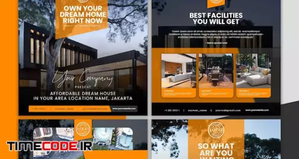 Elegant Luxury Property Social Media Post Template