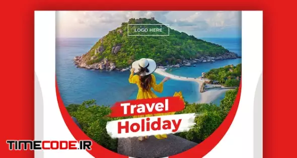 Travel Holiday Vacation Instagram Post Or Social Media Banner Template