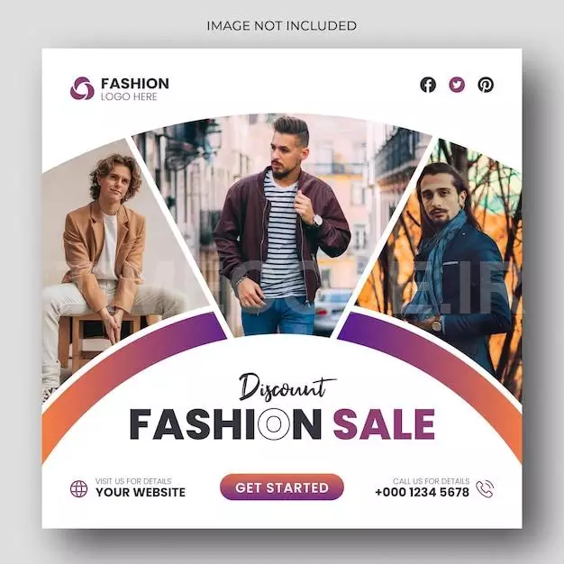 Fashion Sale Social Media Post And Web Banner Template