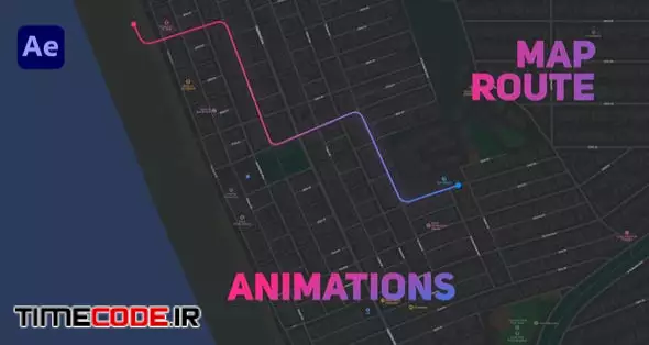 Map Route Animations