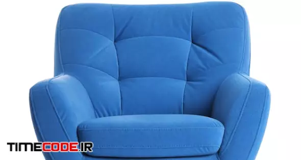 Comfortable Armchair Isolated