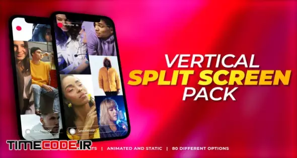 Vertical Split Screen Pack