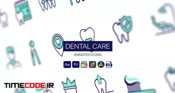 Dental Care Animated Icons