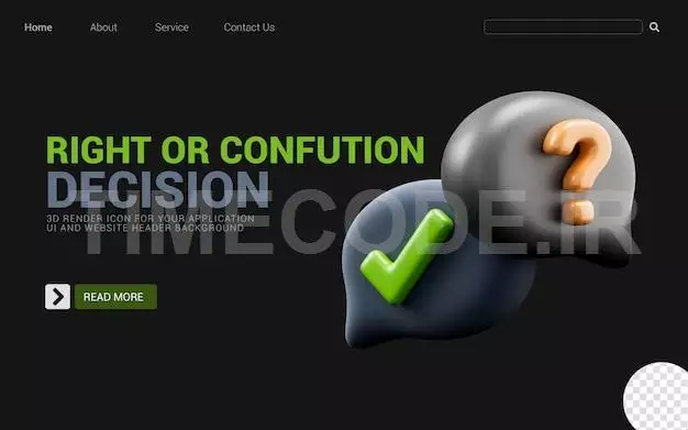 Bubble Chat With Check Question Mark Sign On Dark Background 3d Render Concept For Desecration