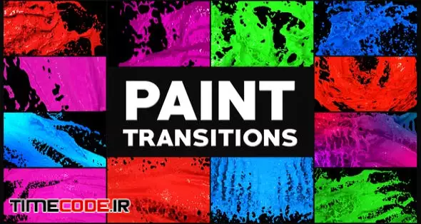 Paint Transitions | Premiere Pro MOGRT