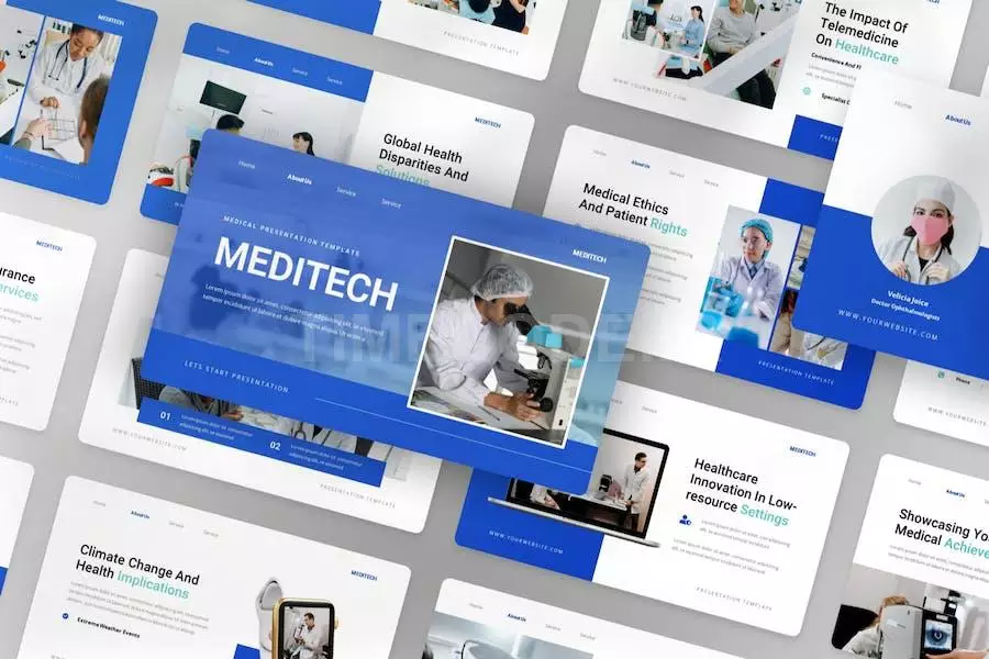 Meditech - Medical Powerpoint Template
