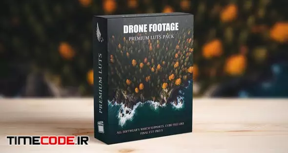 Drone Footage Cinematic Nature Hollywood LUTs Pack