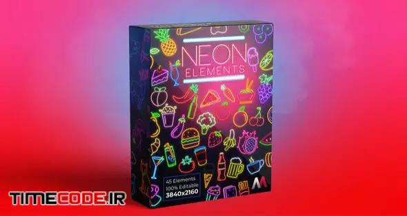 Neon Elements | Food