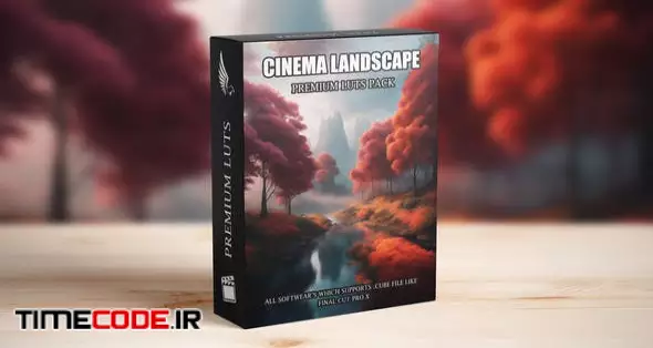 Cinematic Landscape Dark Green Drone Film Look LUTs Pack