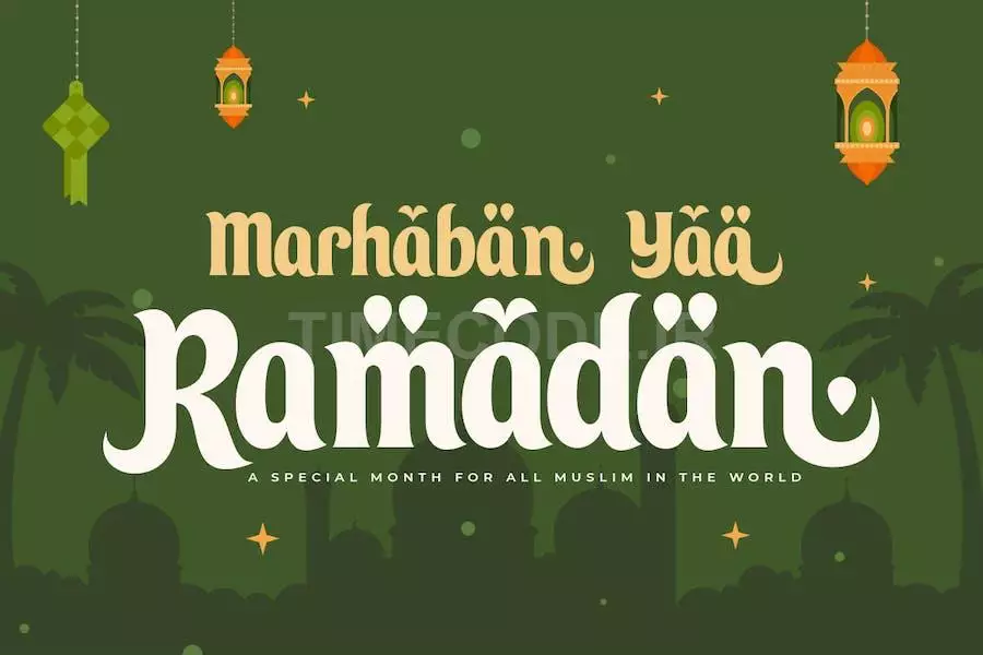 Arabic Ramadan - Arabic Font For Ramadan