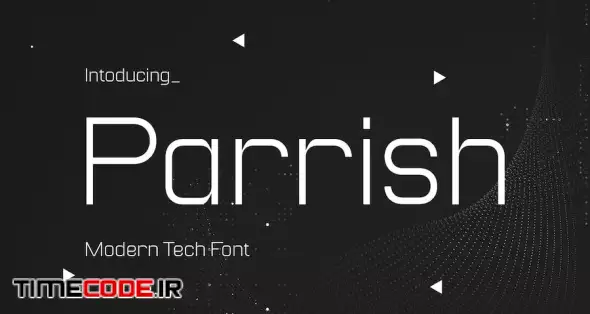 Parrish - Modern Font