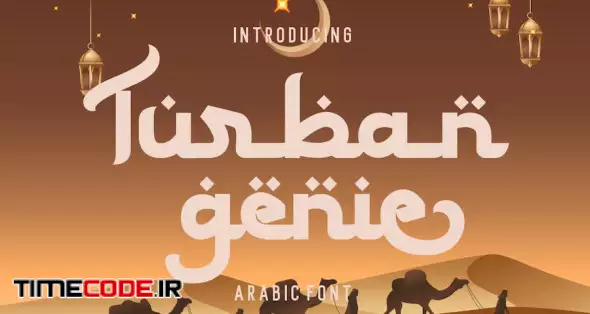 Turban Genie - Arabic Font