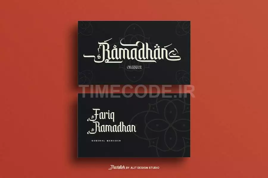 Mastolleh Ramadan Typeface