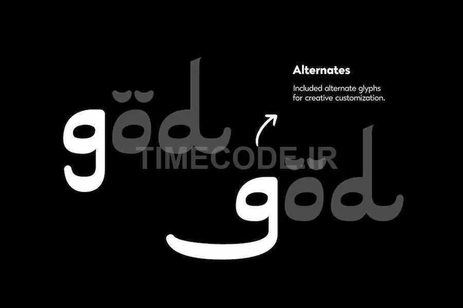 دانلود فونت انگلیسی به سبک عربی
