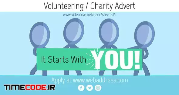 Volunteer Fundraising Advert / NGO Charity Campaign