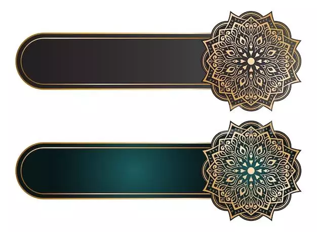 فایل لایه باز بنر اسلیمی مناسب ماه رمضان