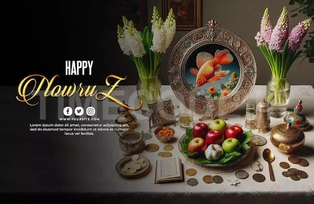 Psd Happy Nowruz Day Or Iranian New Year Banner Template