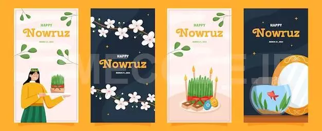 Happy Nowruz Stories Set