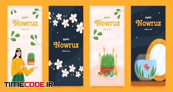 Happy Nowruz Stories Set