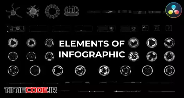 Elements Of Infographics For DaVinci Resolve