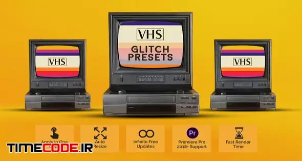 VHS Glitch Presets