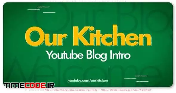 Our Kitchen – Cooking Blog Opener