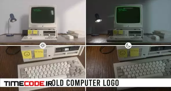 Old Computer Logo