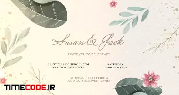 Wedding Invitation Slideshow