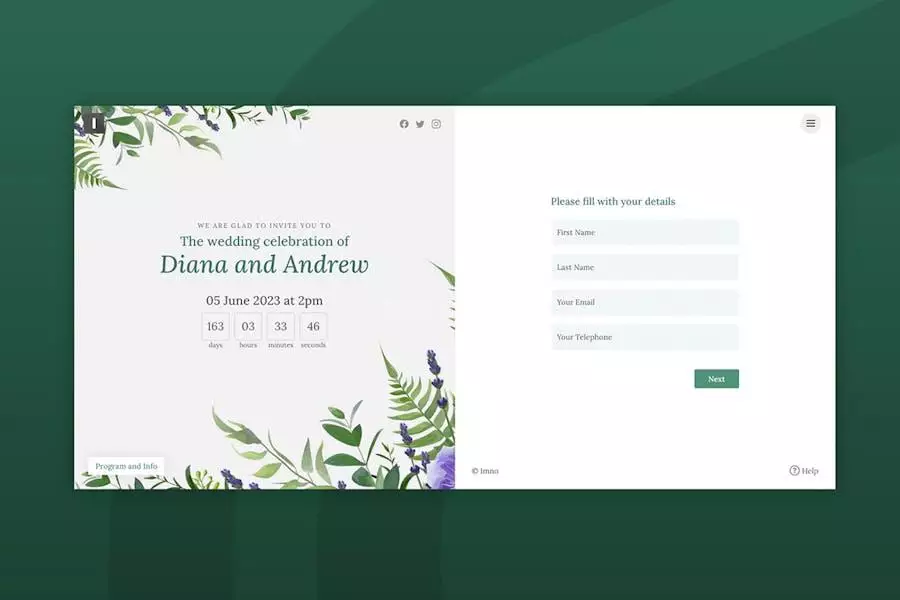 دانلود قالب Bootstrap فرم ثبت نام
