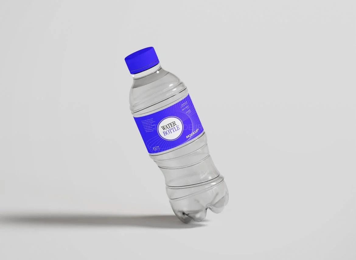 دانلود موکاپ بطری آب معدنی
