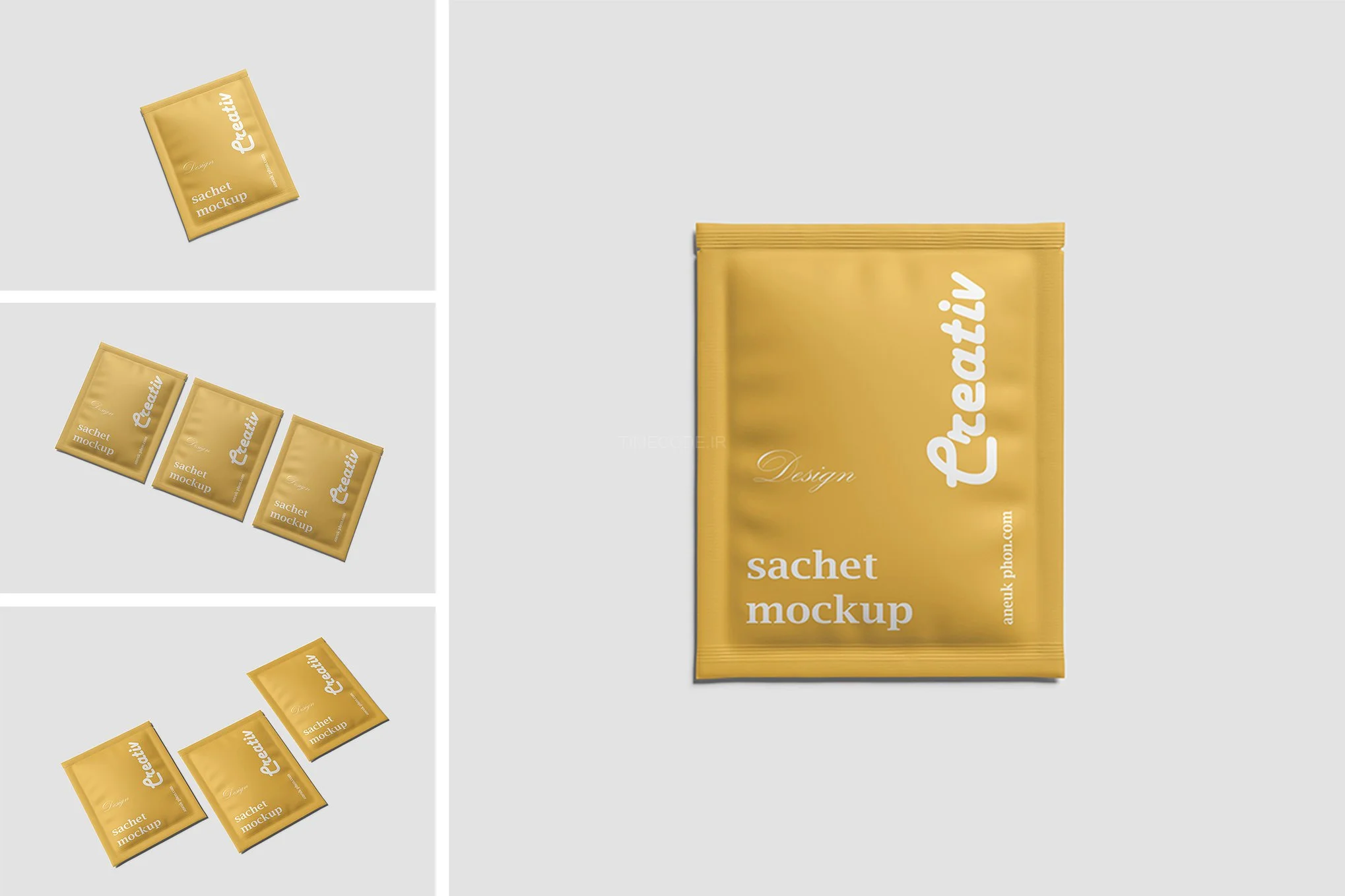 دانلود موکاپ دستمال مرطوب