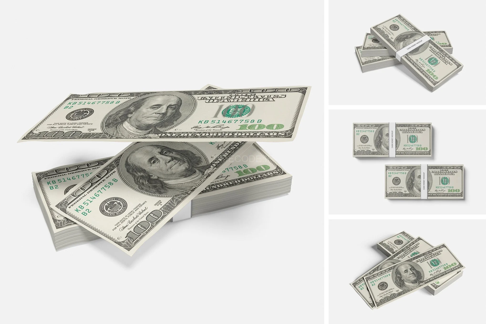 دانلود موکاپ اسکناس