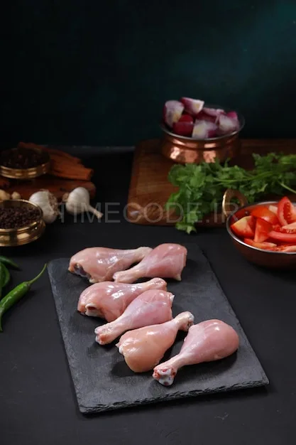 عکس ران مرغ تازه