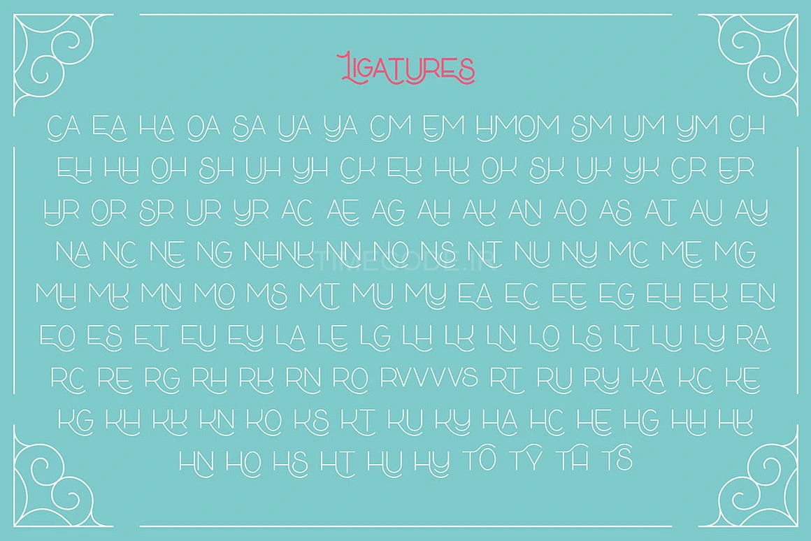 فونت انگلیسی مدرن