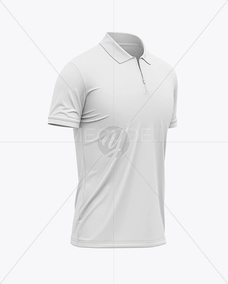 موکاپ تیشرت مردانه آستین کوتاه پولو