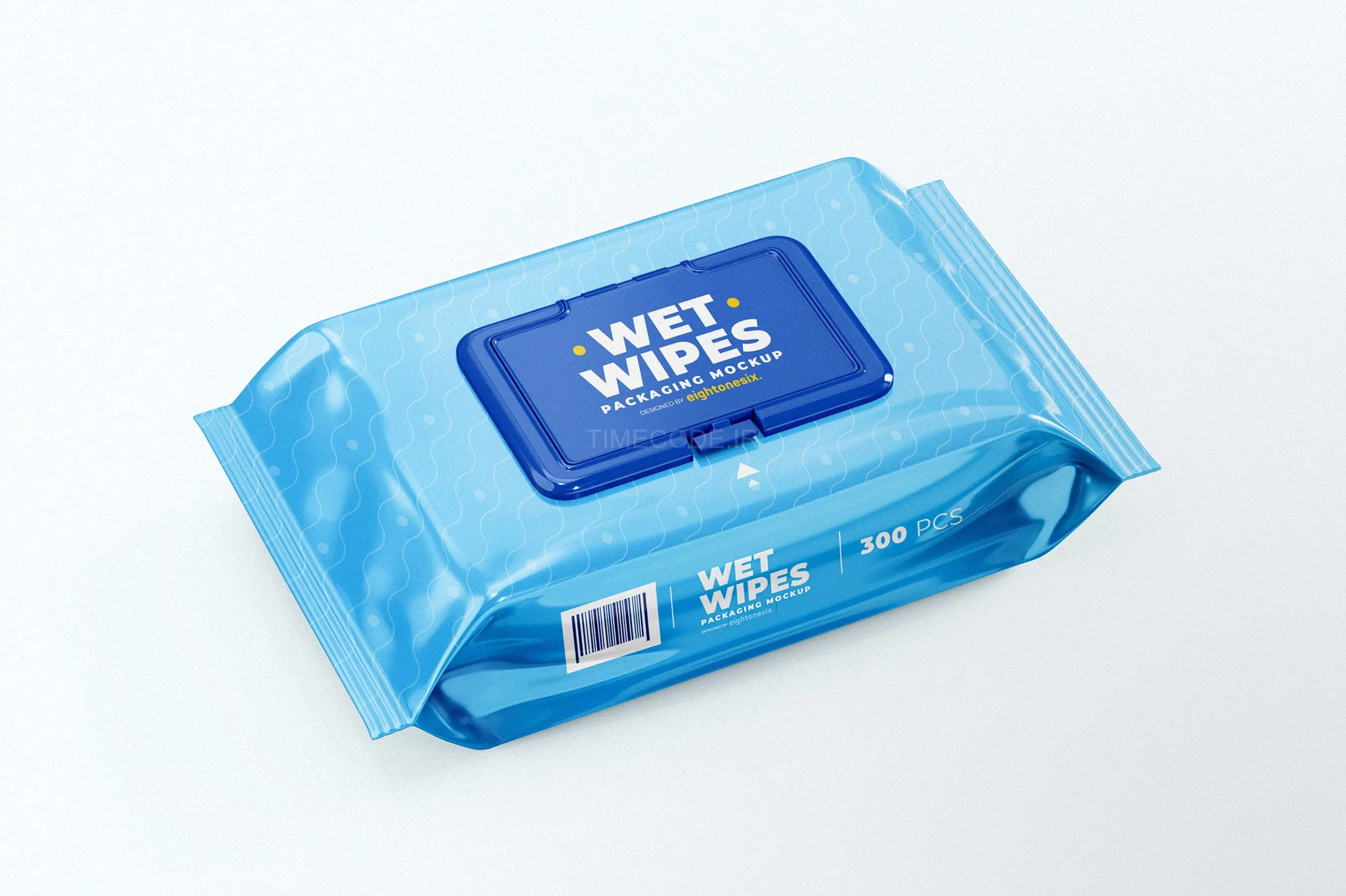 موکاپ دستمال مرطوب