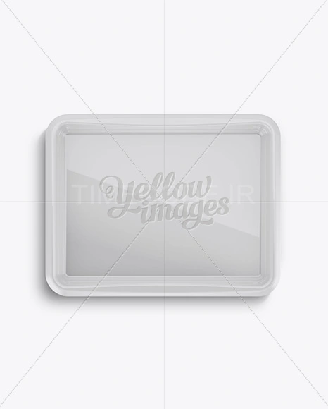 موکاپ ظرف کره و پنیر