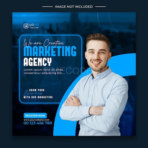 قالب پست‌ اینستاگرام شرکتی