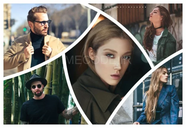 موکاپ کلاژ عکس