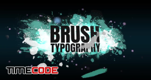 brush-typography