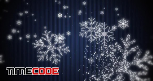 snowflake-particles-background